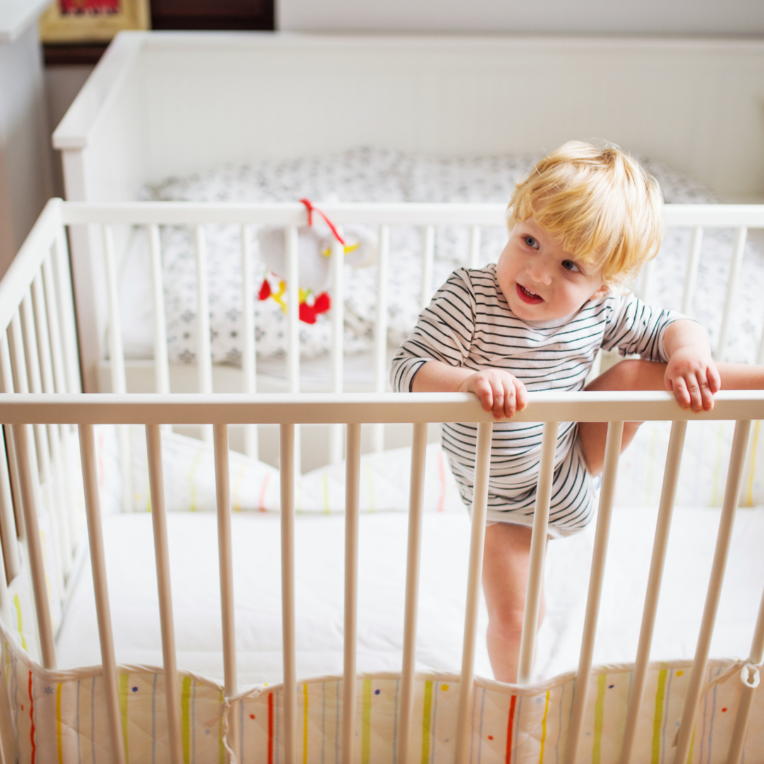 Help! He climbed out! 4 hacks to keep your toddler in the crib longer - 1